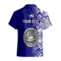 Personalised American Samoa Hawaiian Shirt July 4 Independence Day LT14 - Polynesian Pride