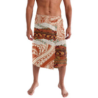 Aloha Hawaii Mikioi Lei Lavalava Beige Tropical Flower Pattern LT14 Beige - Polynesian Pride