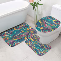 Japan Koinobori Bathroom Set Japanese Koi Flag Waves Pattern LT14 - Polynesian Pride