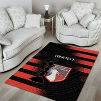 Custom New Caledonia Football Area Rug Allez Les Cagous Polynesian Pattern LT14 - Polynesian Pride