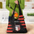 Custom New Caledonia Football Grocery Bag Allez Les Cagous Polynesian Pattern