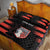 Custom New Caledonia Football Quilt Bed Set Allez Les Cagous Polynesian Pattern