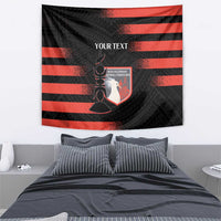 Custom New Caledonia Football Tapestry Allez Les Cagous Polynesian Pattern LT14 - Polynesian Pride