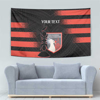 Custom New Caledonia Football Tapestry Allez Les Cagous Polynesian Pattern LT14 - Polynesian Pride