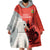 Custom Nouvelle-Caledonie Football Wearable Blanket Hoodie Allez Les Cagous Simple Style