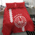 Custom Tahiti Football Bedding Set Go Toa Aito