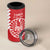 Custom Tahiti Football 4 in 1 Can Cooler Tumbler Go Toa Aito