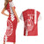 Custom Tahiti Football Couples Matching Short Sleeve Bodycon Dress and Hawaiian Shirt Go Toa Aito