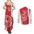 Custom Tahiti Football Couples Matching Summer Maxi Dress and Long Sleeve Button Shirt Go Toa Aito