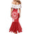 Custom Tahiti Football Family Matching Mermaid Dress and Hawaiian Shirt Go Toa Aito