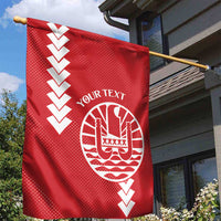 Custom Tahiti Football Garden Flag Go Toa Aito LT14 - Polynesian Pride