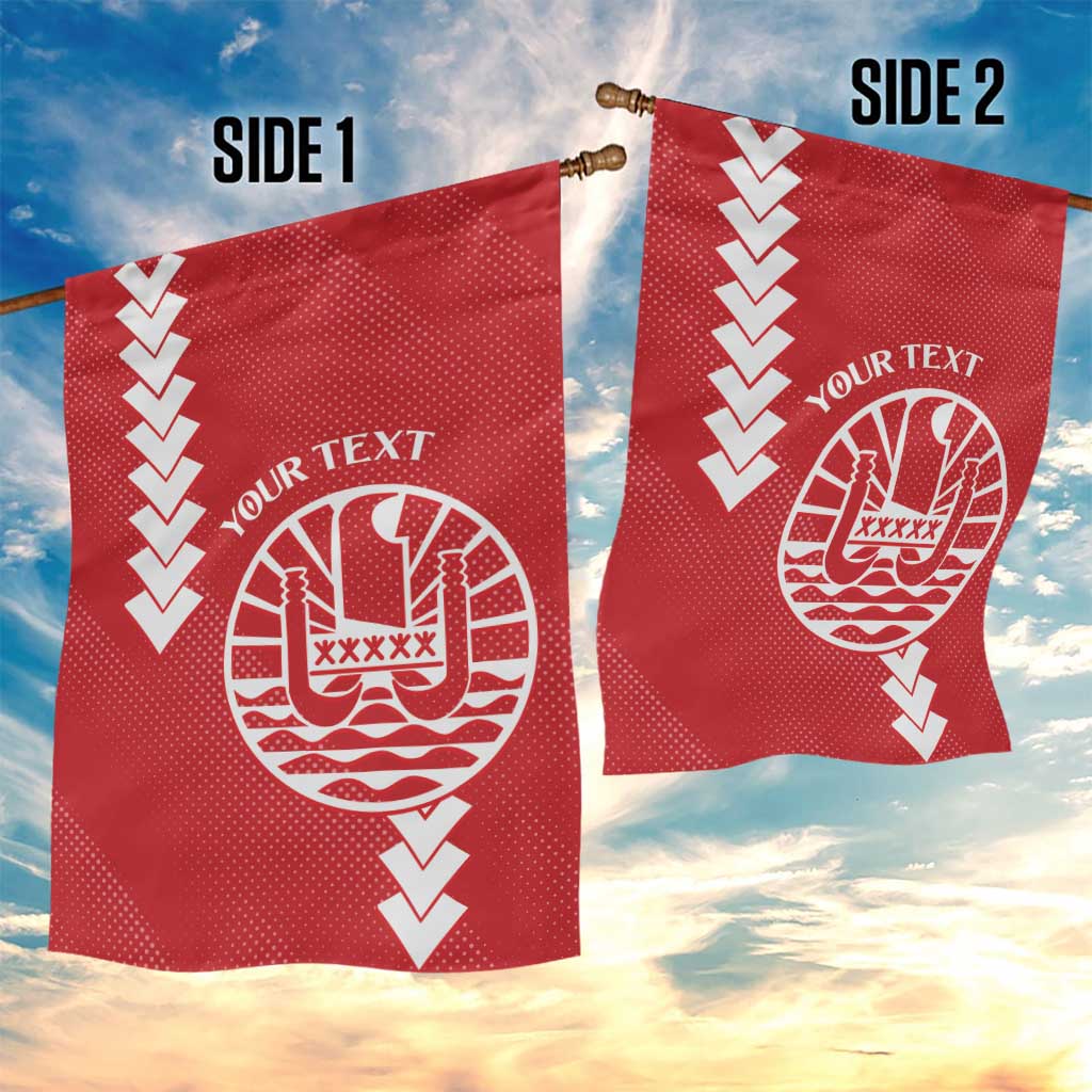 Custom Tahiti Football Garden Flag Go Toa Aito LT14 - Polynesian Pride