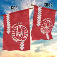 Custom Tahiti Football Garden Flag Go Toa Aito LT14 - Polynesian Pride