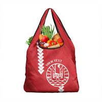 Custom Tahiti Football Grocery Bag Go Toa Aito LT14 1-pack One Size Red - Polynesian Pride