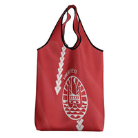 Custom Tahiti Football Grocery Bag Go Toa Aito LT14 - Polynesian Pride