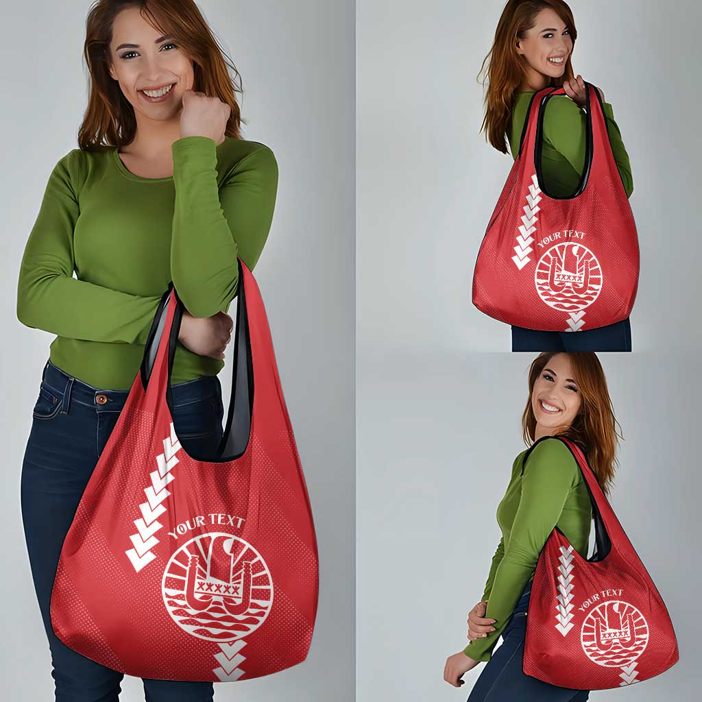 Custom Tahiti Football Grocery Bag Go Toa Aito LT14 - Polynesian Pride