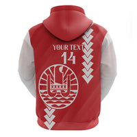 Custom Tahiti Football Hoodie Go Toa Aito LT14 - Polynesian Pride