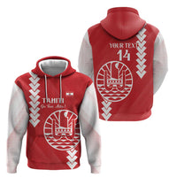 Custom Tahiti Football Hoodie Go Toa Aito LT14 - Polynesian Pride
