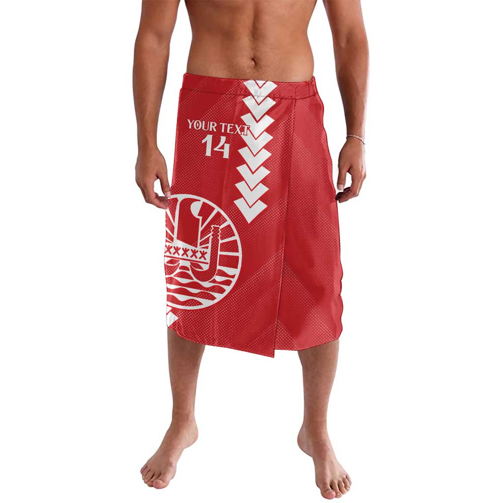 Custom Tahiti Football Lavalava Go Toa Aito LT14 Red - Polynesian Pride