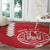 Custom Tahiti Football Round Carpet Go Toa Aito