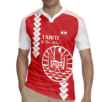 Custom Tahiti Football Rugby Jersey Go Toa Aito LT14 - Polynesian Pride