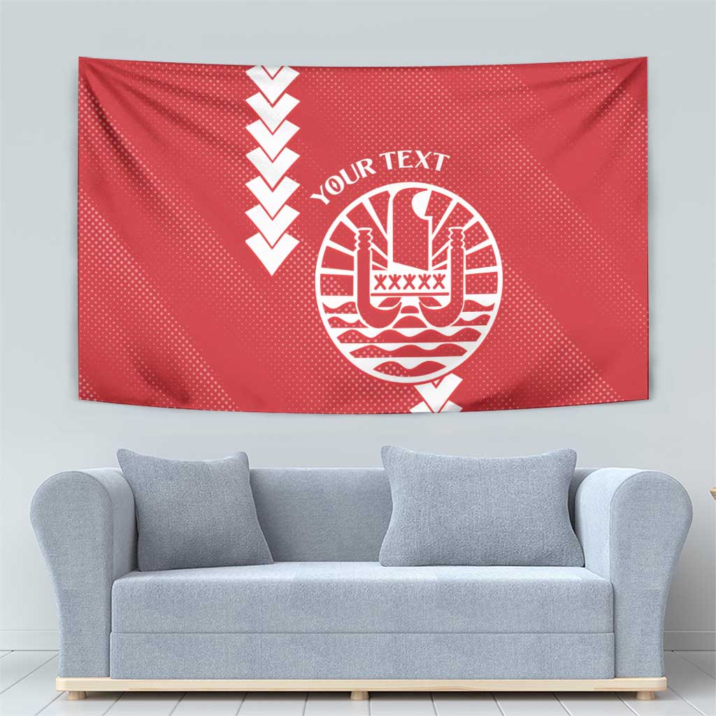 Custom Tahiti Football Tapestry Go Toa Aito LT14 - Polynesian Pride
