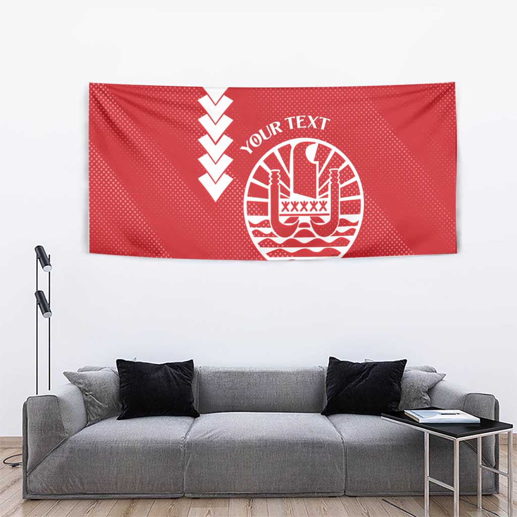 Custom Tahiti Football Tapestry Go Toa Aito LT14 - Polynesian Pride