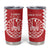 Custom Tahiti Football Tumbler Cup Go Toa Aito