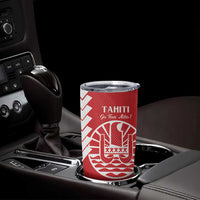 Custom Tahiti Football Tumbler Cup Go Toa Aito LT14 - Polynesian Pride