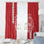 Custom Tahiti Football Window Curtain Go Toa Aito