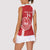 Custom Tahiti Football Women Sleeveless Polo Shirt Go Toa Aito