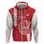 Custom Tahiti Football Zip Hoodie Go Toa Aito