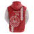 Custom Tahiti Football Zip Hoodie Go Toa Aito