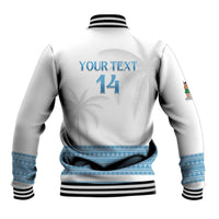 Custom Fiji Tapa Football Baseball Jacket Go Bula Boy! LT14 - Polynesian Pride