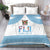 Custom Fiji Tapa Football Bedding Set Go Bula Boy!