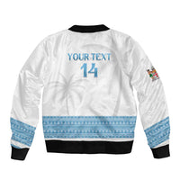 Custom Fiji Tapa Football Bomber Jacket Go Bula Boy! LT14 - Polynesian Pride