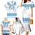 Custom Fiji Tapa Football Family Matching Mermaid Dress and Hawaiian Shirt Go Bula Boy!