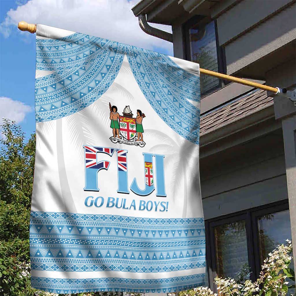 Fiji Tapa Football Garden Flag Go Bula Boy! LT14 - Polynesian Pride