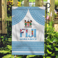 Fiji Tapa Football Garden Flag Go Bula Boy! LT14 Garden Flag White - Polynesian Pride
