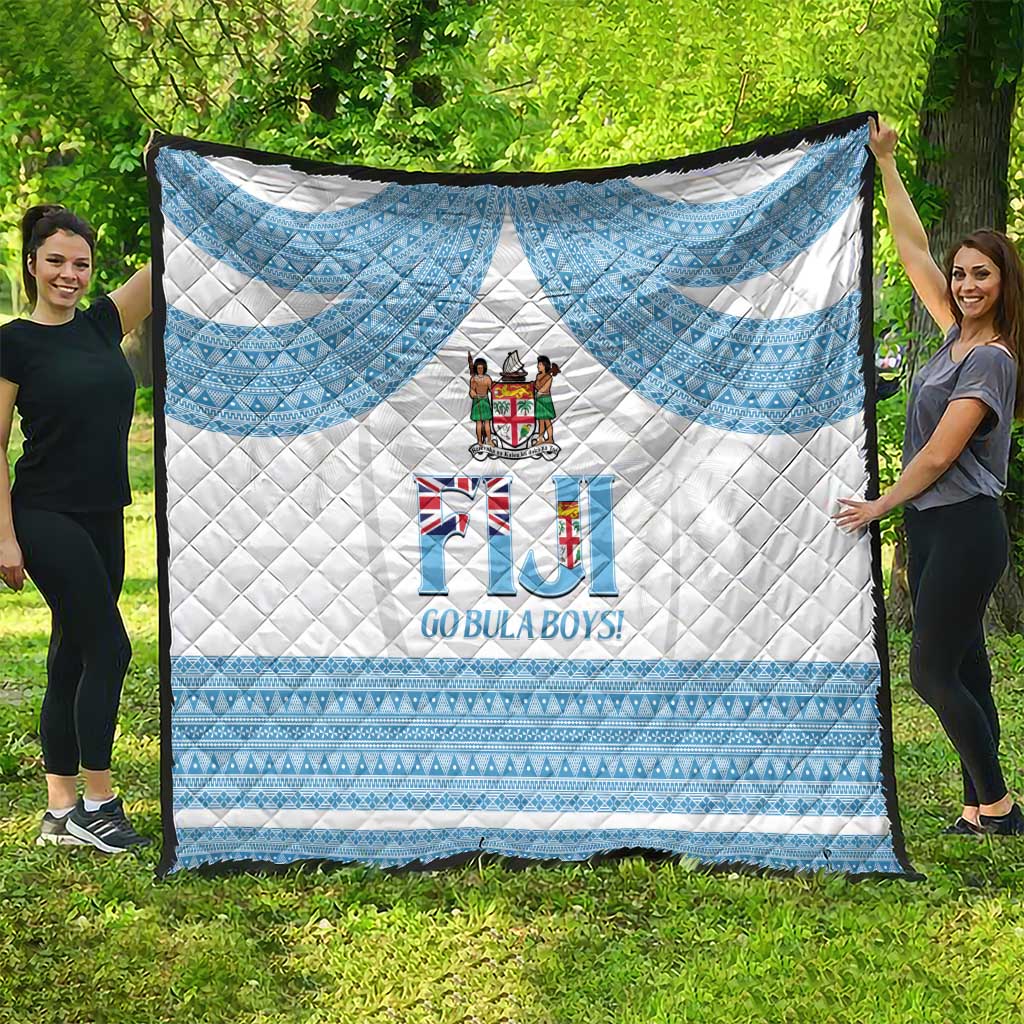 Fiji Tapa Football Quilt Go Bula Boy! LT14 - Polynesian Pride