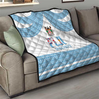 Fiji Tapa Football Quilt Go Bula Boy! LT14 - Polynesian Pride