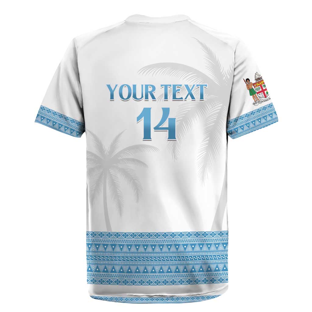 Custom Fiji Tapa Football Rugby Jersey Go Bula Boy! LT14 - Polynesian Pride