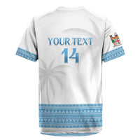 Custom Fiji Tapa Football Rugby Jersey Go Bula Boy! LT14 - Polynesian Pride