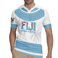 Custom Fiji Tapa Football Rugby Jersey Go Bula Boy! LT14 - Polynesian Pride