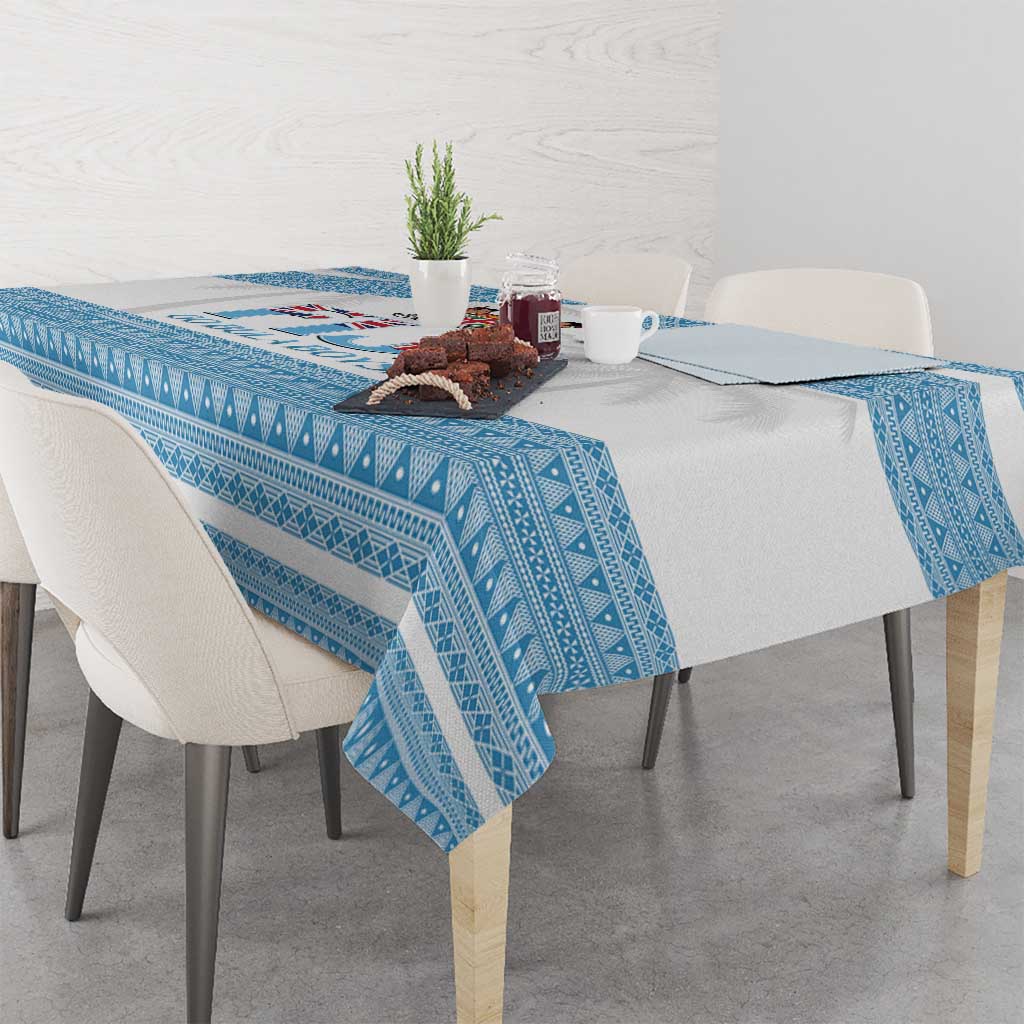 Fiji Tapa Football Tablecloth Go Bula Boy! LT14 - Polynesian Pride
