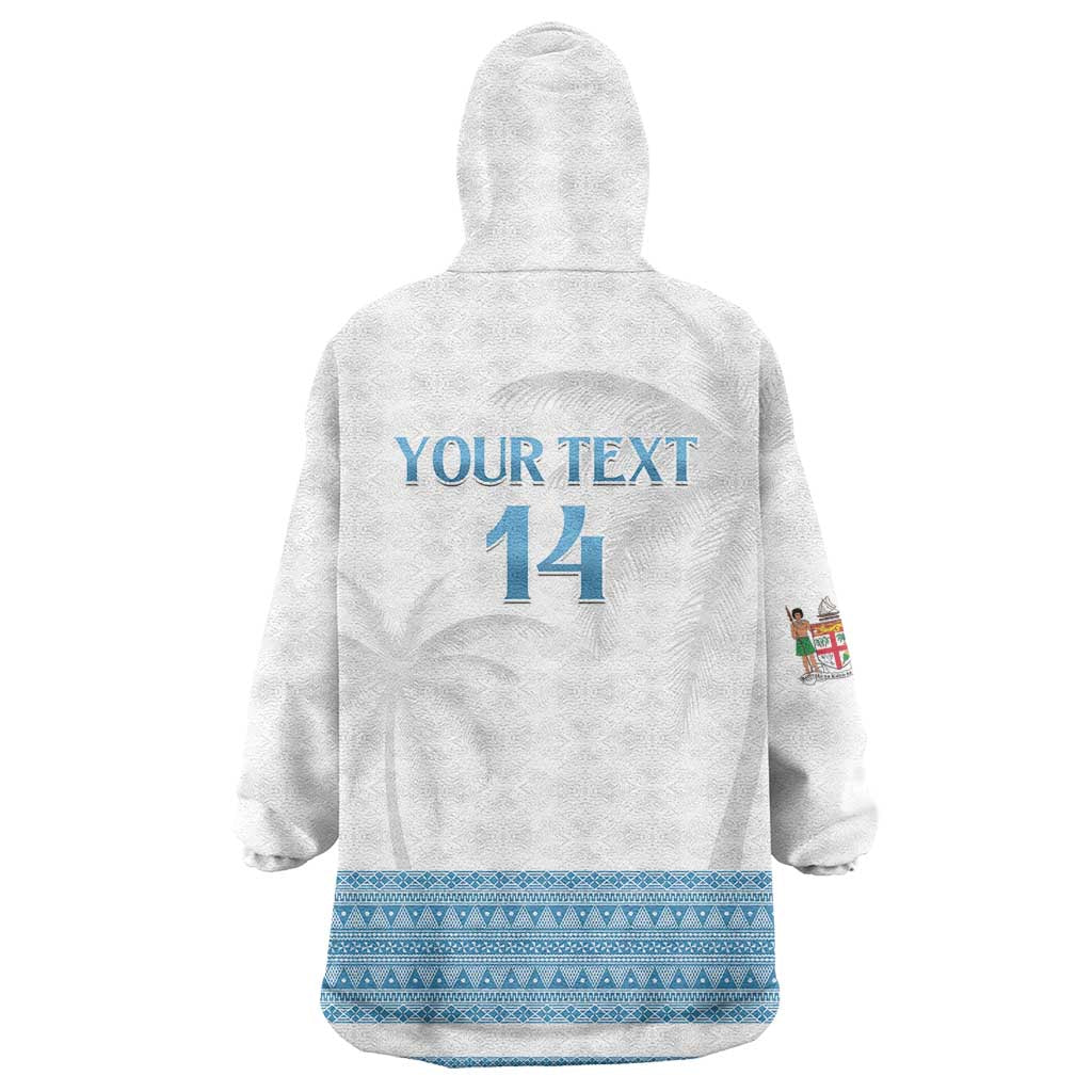 Custom Fiji Tapa Football Wearable Blanket Hoodie Go Bula Boy! LT14 - Polynesian Pride