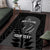 Custom New Zealand Silver Fern Rugby 2025 Area Rug Go Champions Aotearoa Maori Black