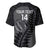 Custom New Zealand Silver Fern Rugby 2025 Baseball Jersey Go Champions Aotearoa Maori Black