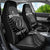 Custom New Zealand Silver Fern Rugby 2025 Car Seat Cover Go Champions Aotearoa Maori Black