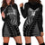 Custom New Zealand Silver Fern Rugby 2025 Hoodie Dress Go Champions Aotearoa Maori Black